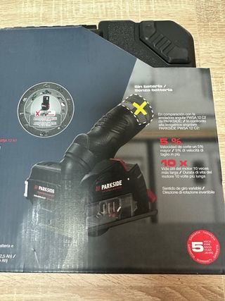 Mini Amoladora Parkside Performance 12V