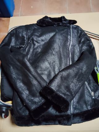 Chaqueta negra Shein