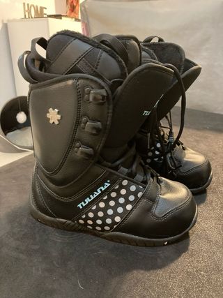 Botas de Nieve Tijuana Negras
