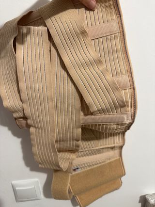 Faja Lumbar Beige Elástica