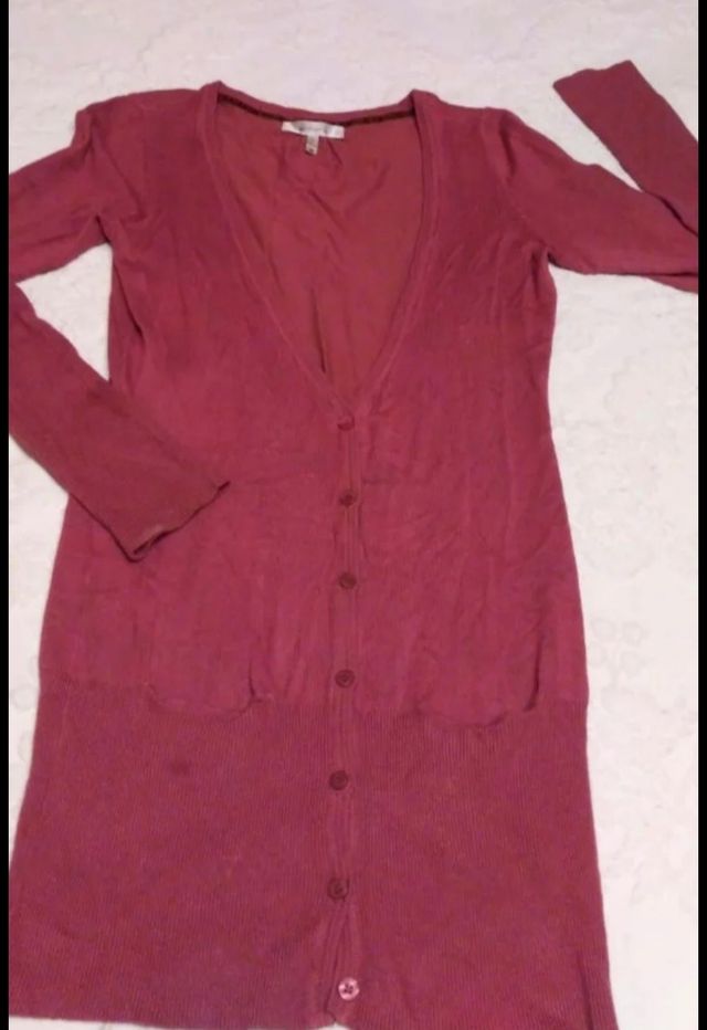 Chaquetas largas punto fino Talla S