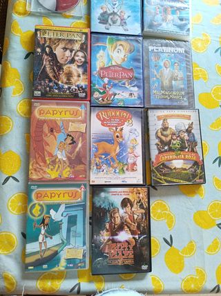 Lote 11 Películas DVD Infantiles