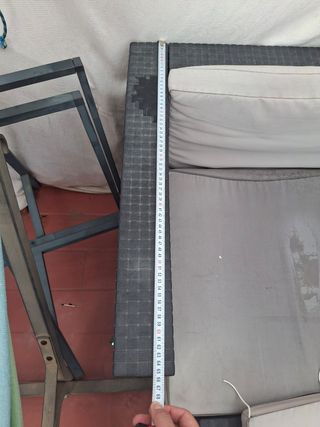 Sillón y exterior Ikea y sus 2 cojines