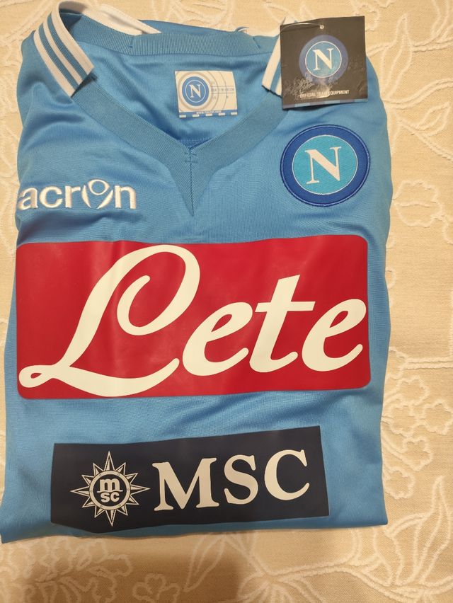 Camiseta SSC Napoli Macron Talla L