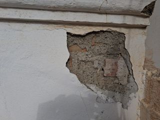 Rehabilitación de fachadas o cornisas