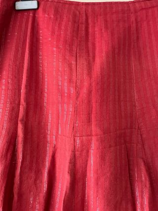 Conjunto TRAZOS Blusa y Falda Rojo