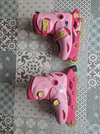 Patines, casco y protecciones infantiles