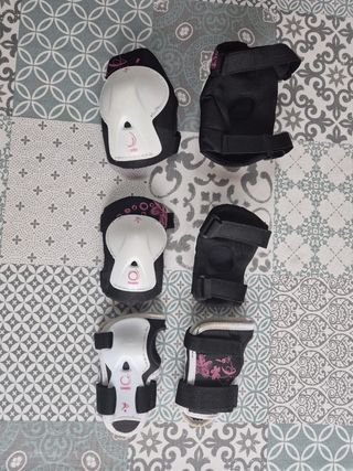 Patines, casco y protecciones infantiles