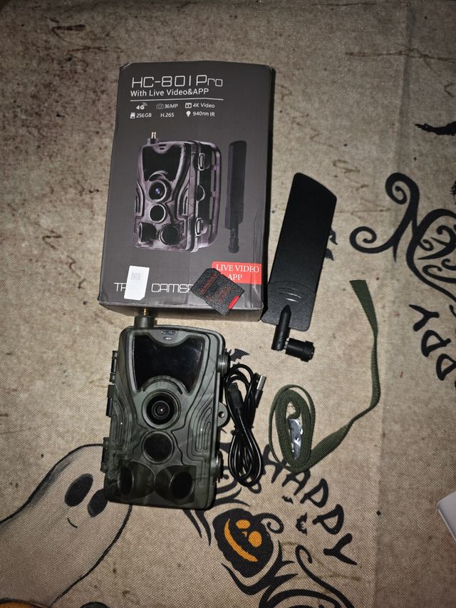 Cámara HC-801 Pro 4G 36MP 4K