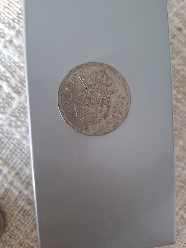Moneda 50 Pesetas 1975 Juan Carlos I