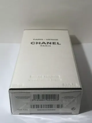 Estuche Vacío Perfume Lujo CHANEL PARIS-VENISE