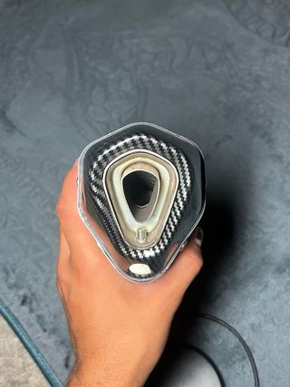 Silenciador Escape Moto Carbono