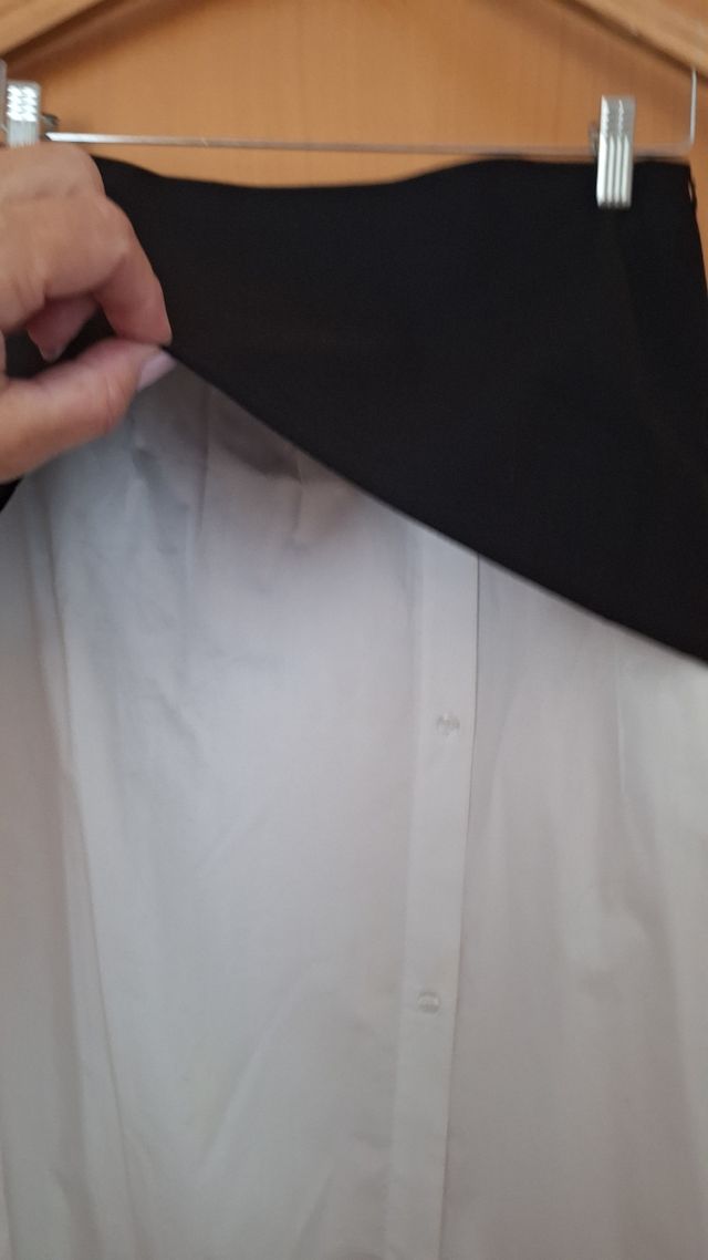 Falda Preciosa Negra y Blanca