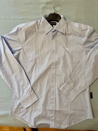 Camisa Emporio Armani Azul nueva 