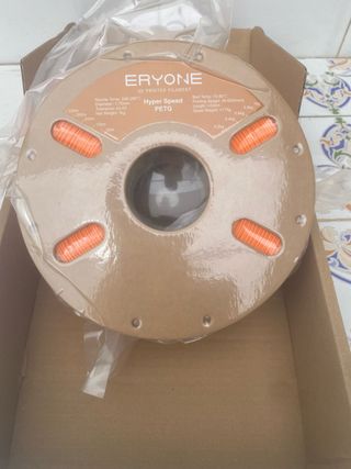 Filamento PETG ERYONE Hyper Speed 1kg Naranja