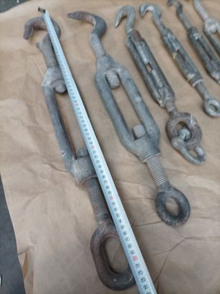 Juego de tensores metálicos