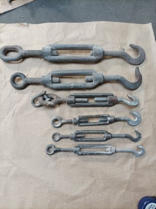 Juego de tensores metálicos