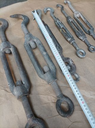 Juego de tensores metálicos