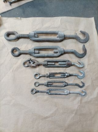 Juego de tensores metálicos