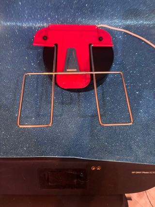 Atril para libros rojo