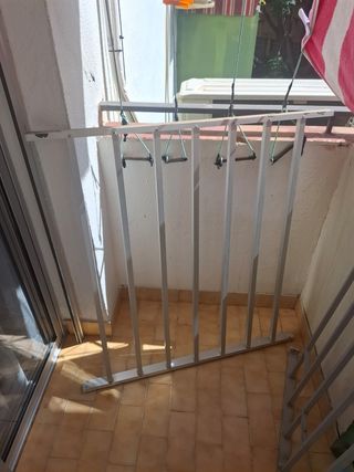 Reja de aluminio para balcón