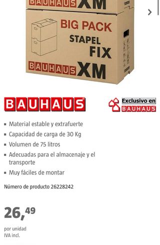 caja de cartón para mudanza 