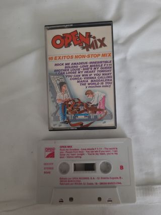 Casete Open Mix - 16 Éxitos Non-Stop Mix