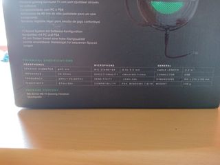 Cascos BG Gaming XONAR X6 Verdes