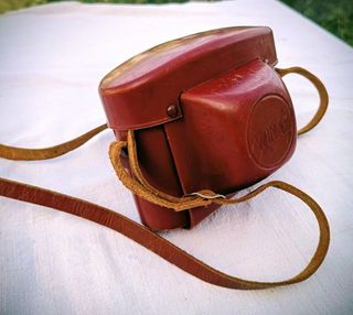 Cámara de fotos vintage 1950