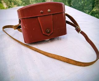 Cámara de fotos vintage 1950