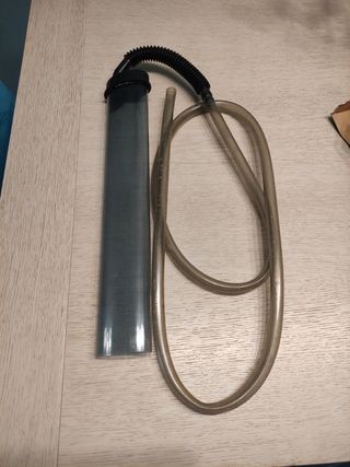 Sifonador para acuario con tubo