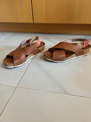 Sandalias Pikolinos Mujer Marrones