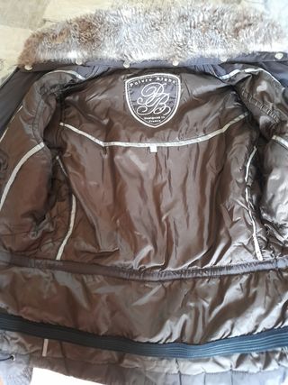 Poivre Blanc Anorak Marrón con Capucha