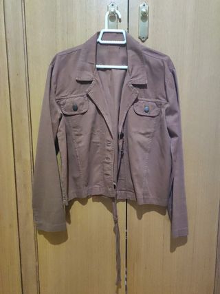 Chaqueta Aire Retro Corta Talla XS/S Marrón