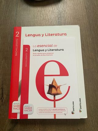 Libro Lengua y Literatura 2ºBachillerato
