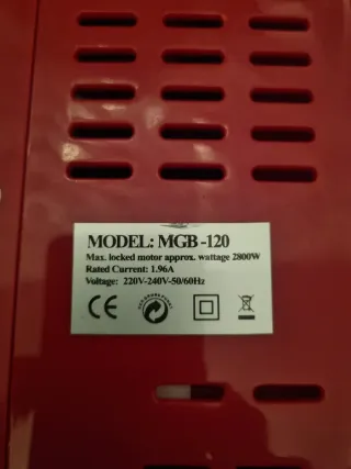 Picadora de Carne Eléctrica MGB-120