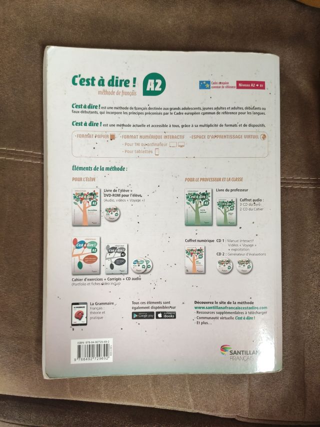 C'EST A DIRE A2 EXERCICES+CD+CORRIGES