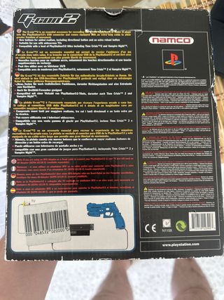G-com 2 Light Gun Namco para PlayStation 2