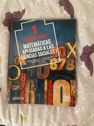 Libro Matematicas 1 Bachillerato CCSS