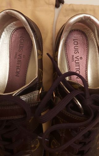 Zapatos Mujer Louis Vuitton Marrones