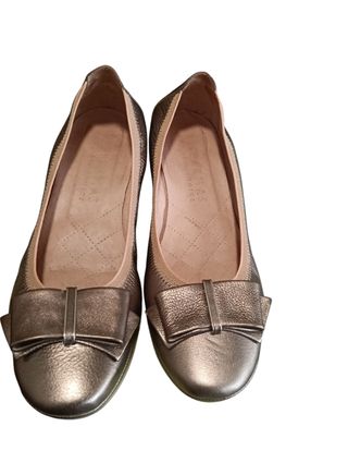 Zapatos hispanitas mujer de Piel marrón talla 40