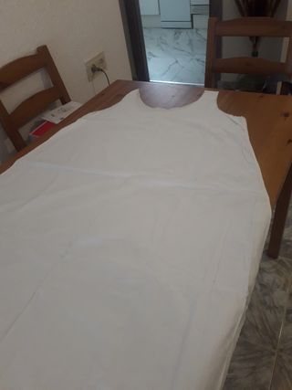 Camisón antiguo bordado