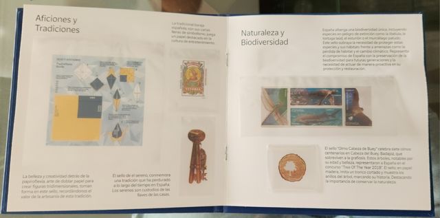 Libro Correos Joyas de Papel España