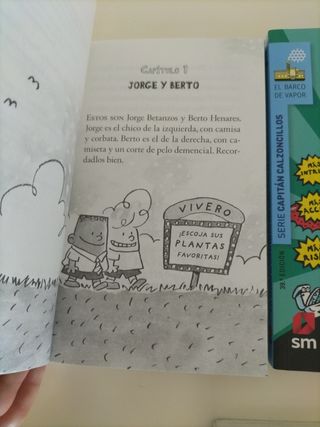 Libros Capitán Calzoncillos SM (3 unidades)