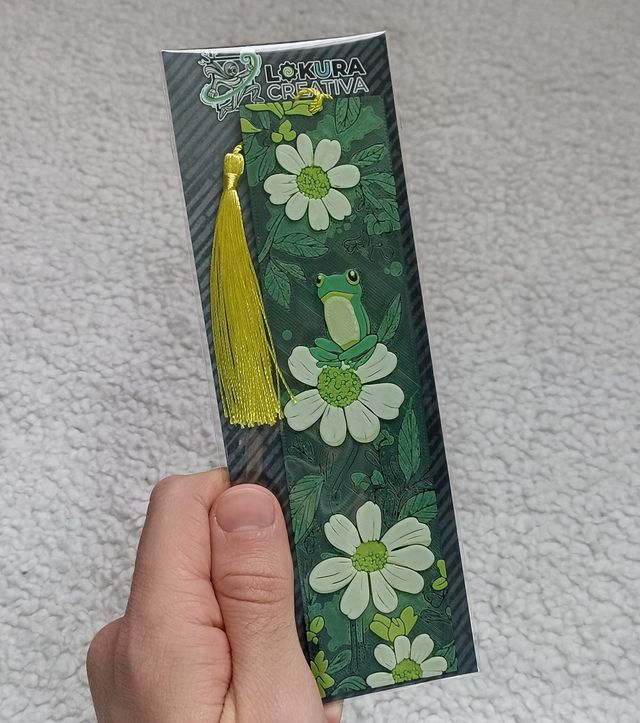 Marcapáginas 3D "El guardián del Estanque"