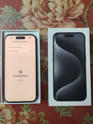 iPhone 15 Pro Titanio Negro