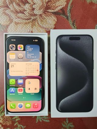 iPhone 15 Pro Titanio Negro