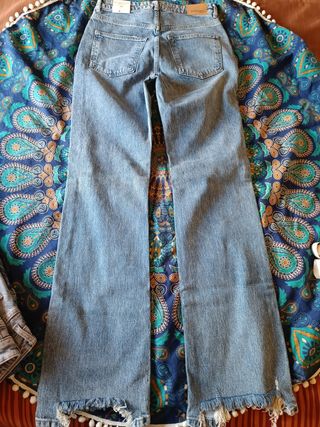 Pantalones vaqueros Zara y ginatricot