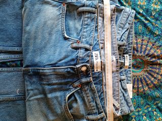 Pantalones vaqueros Zara y ginatricot