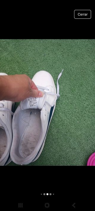 Zapatillas Puma Mercedes Blancas